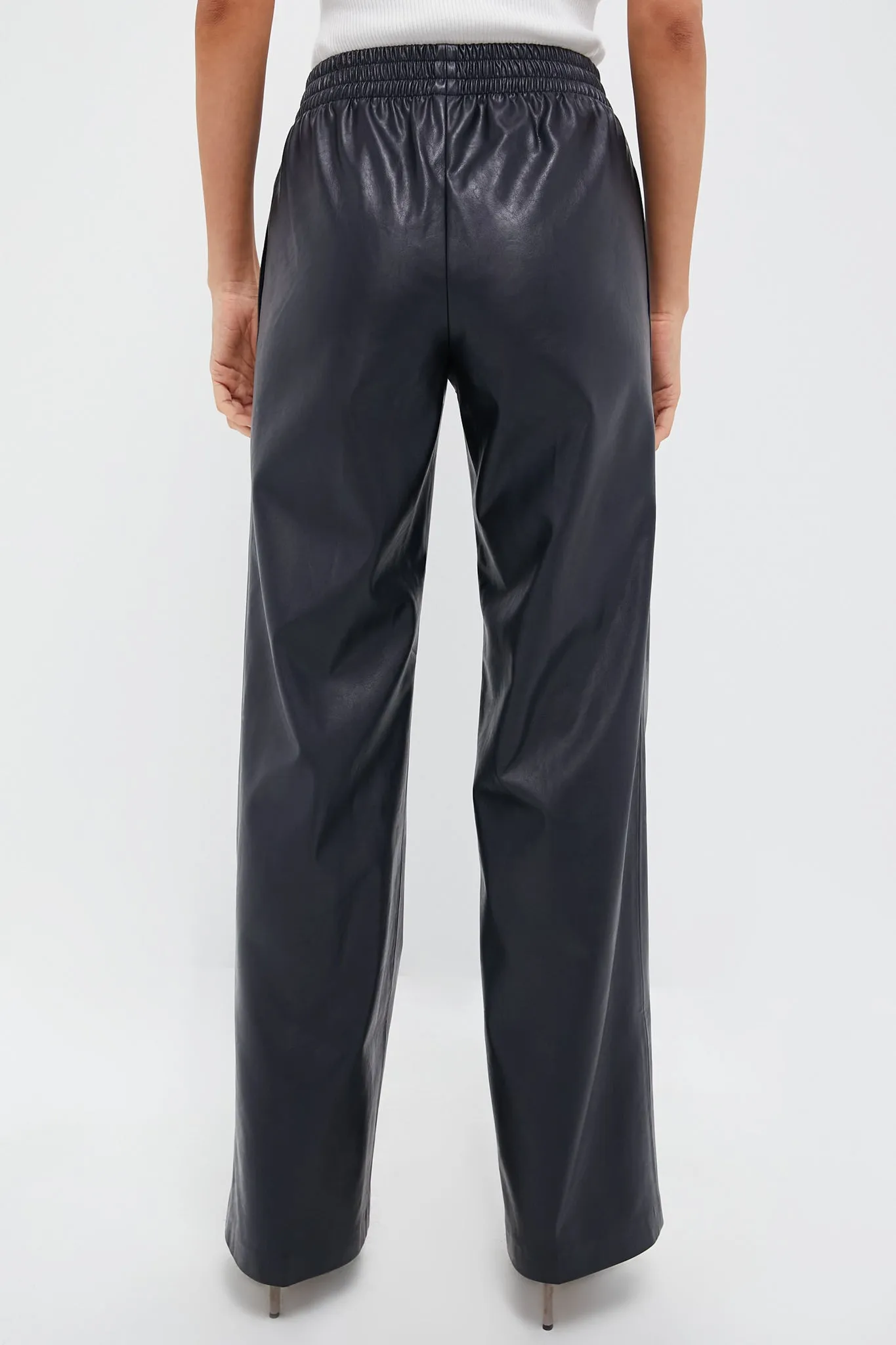 Night Sky Vegan Leather Soto Pant