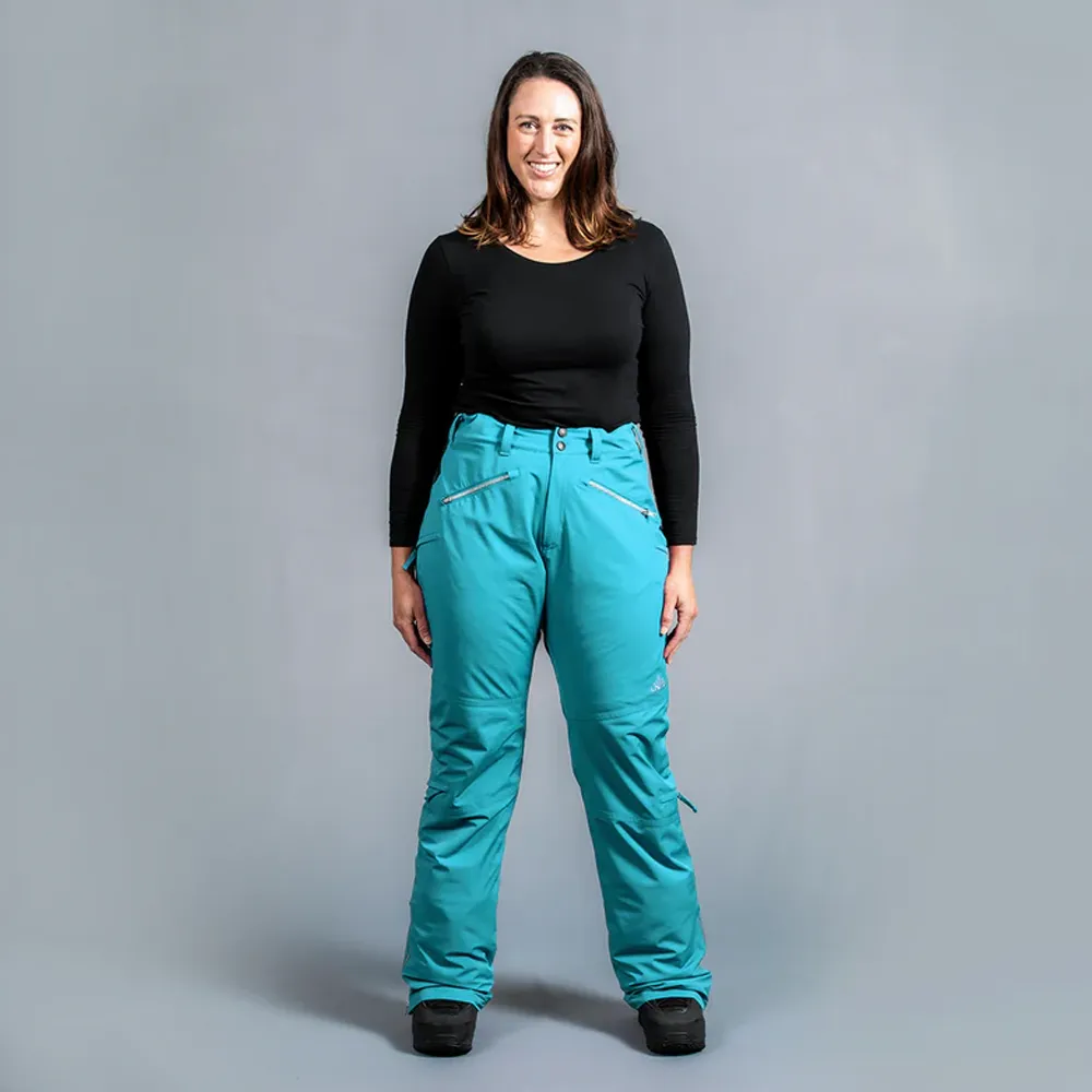 NOBODY'S PRINCESS ZALI TALL PANTS AQUA