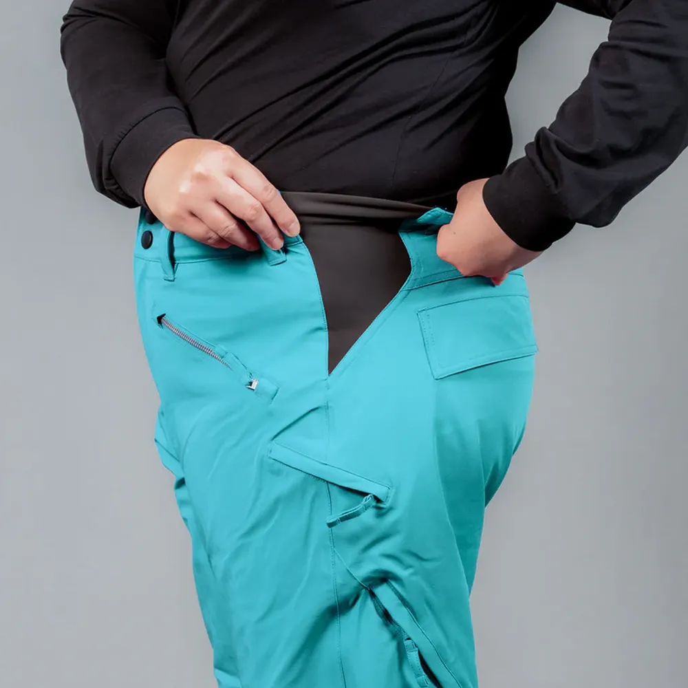 NOBODY'S PRINCESS ZALI TALL PANTS AQUA