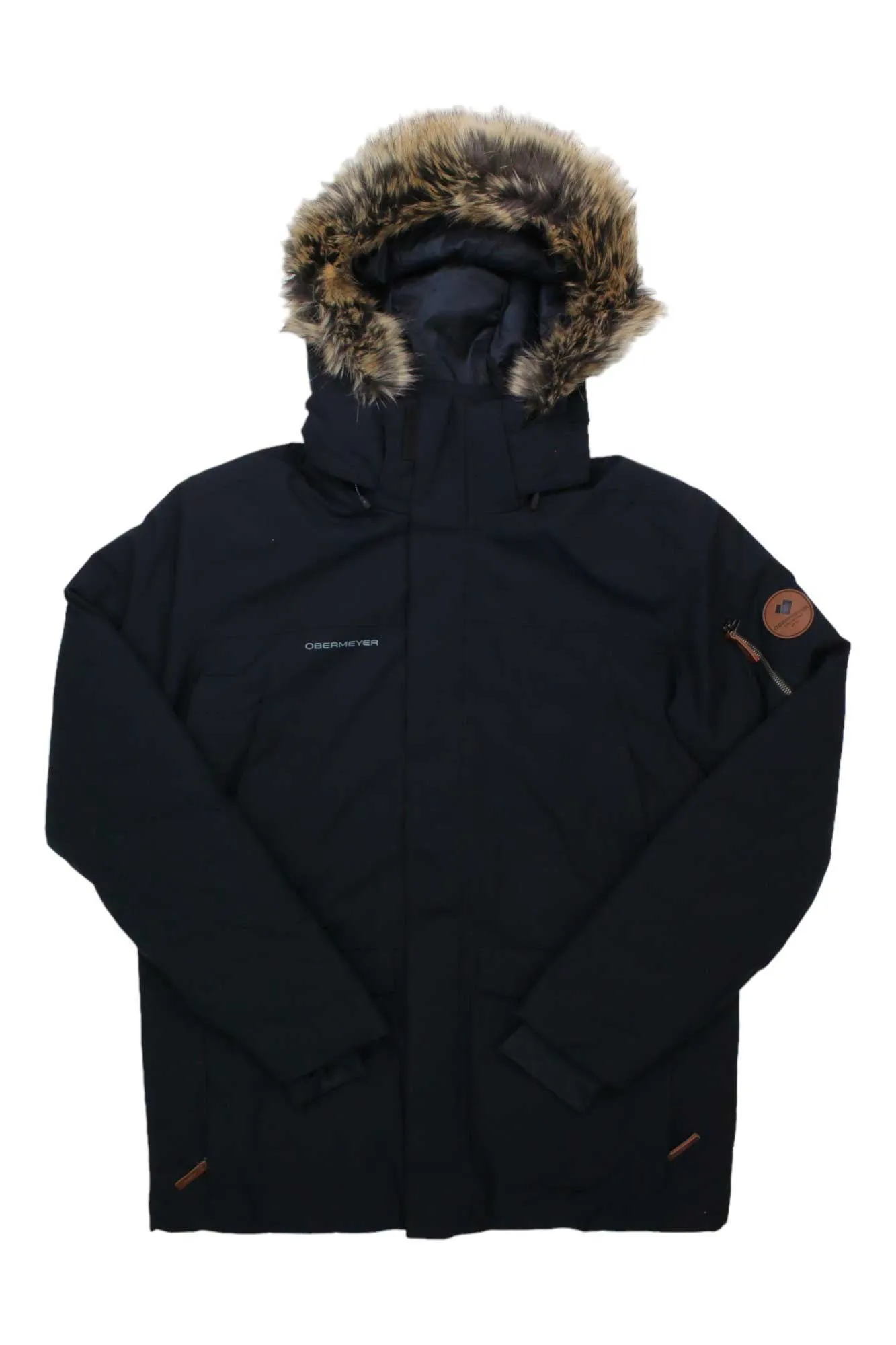 Obermeyer Men's Ridgeline Jacket with Faux Fur