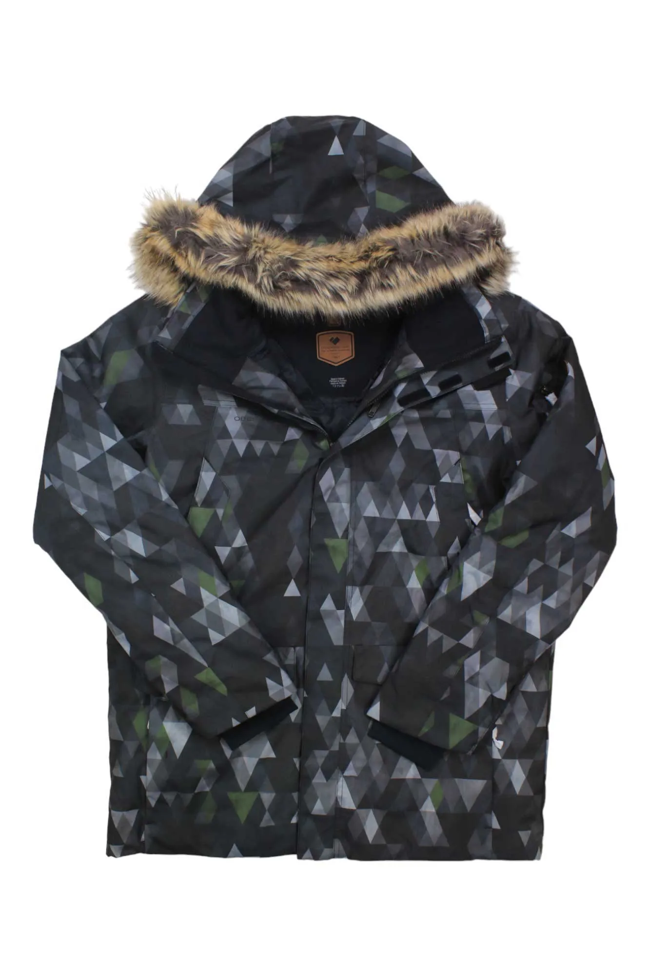 Obermeyer Men's Ridgeline Jacket with Faux Fur