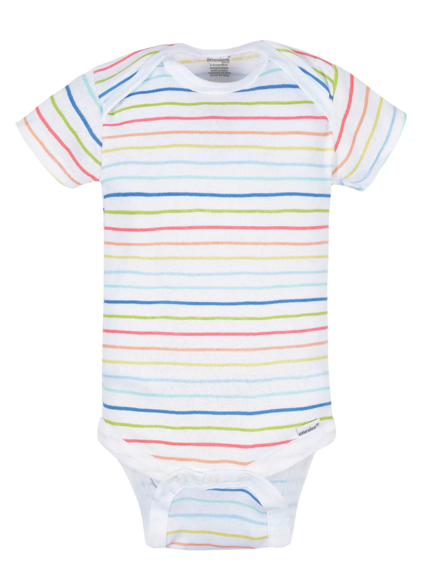 Onesies - 8 Pack Short Sleeve Bodysuit - Stars