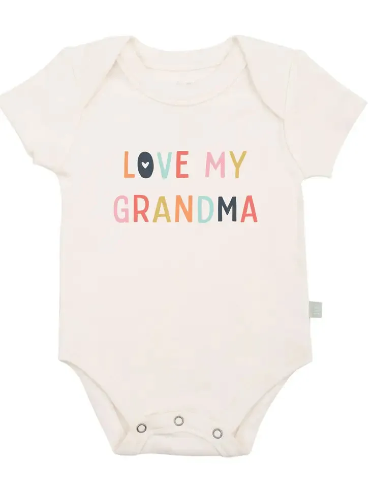 Organic Bodysuit, Love Grandma