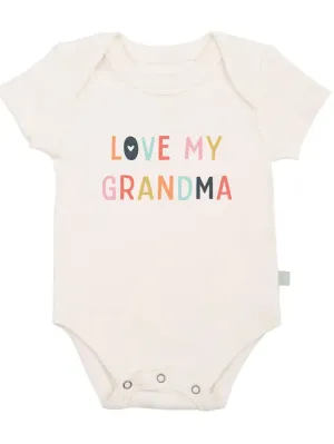 Organic Bodysuit, Love Grandma