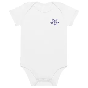 Organic cotton baby bodysuit, Fitz & Willow