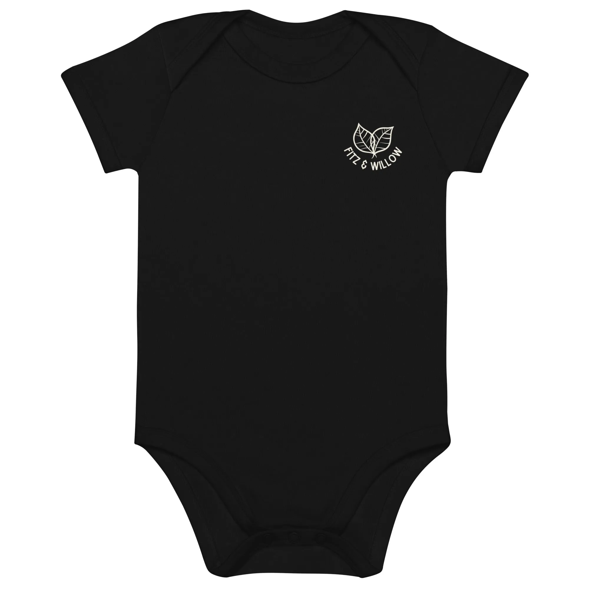 Organic cotton baby bodysuit, Fitz & Willow