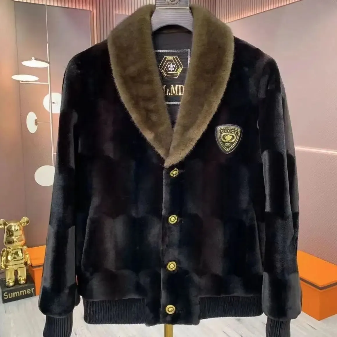 Oversized Faux Fur Loose Fluffy Jacket