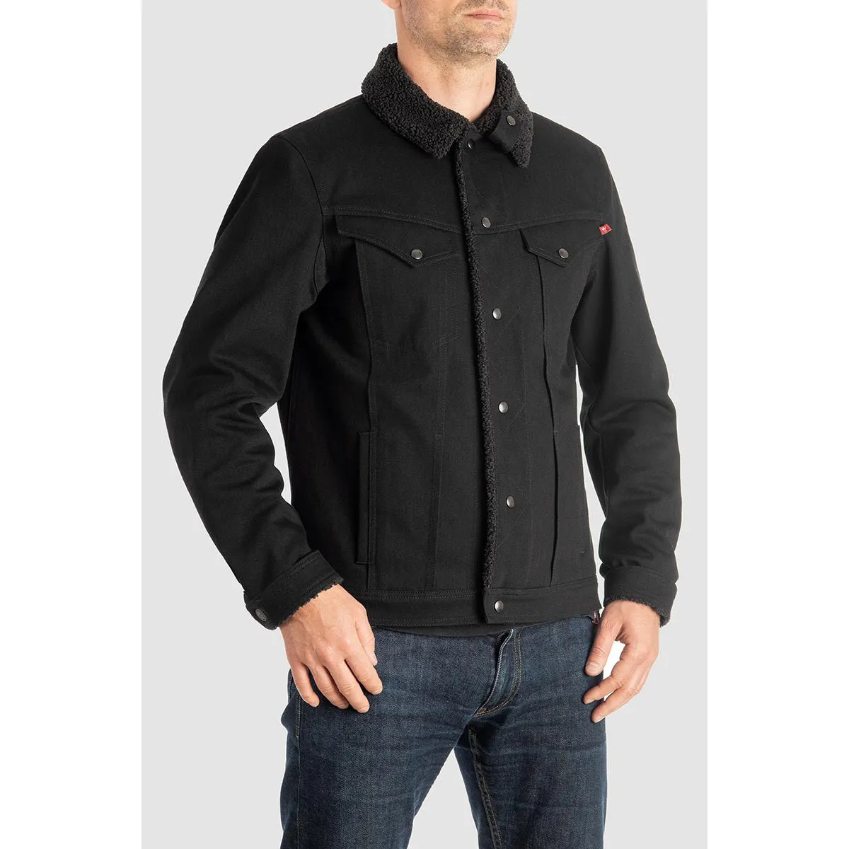 PANDO MOTO HUSKY AA UNISEX JACKET BLACK
