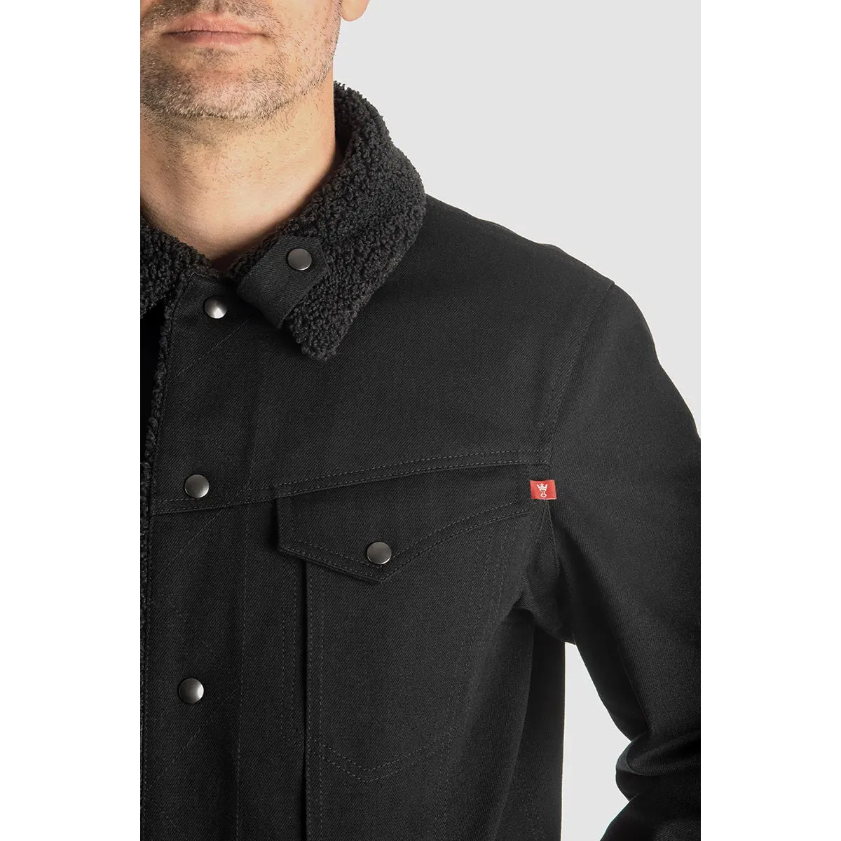 PANDO MOTO HUSKY AA UNISEX JACKET BLACK