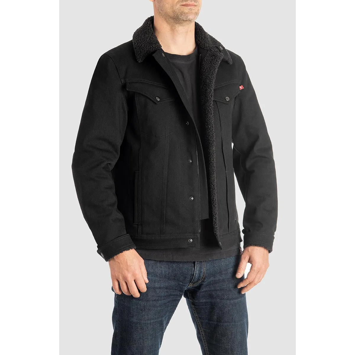 PANDO MOTO HUSKY AA UNISEX JACKET BLACK