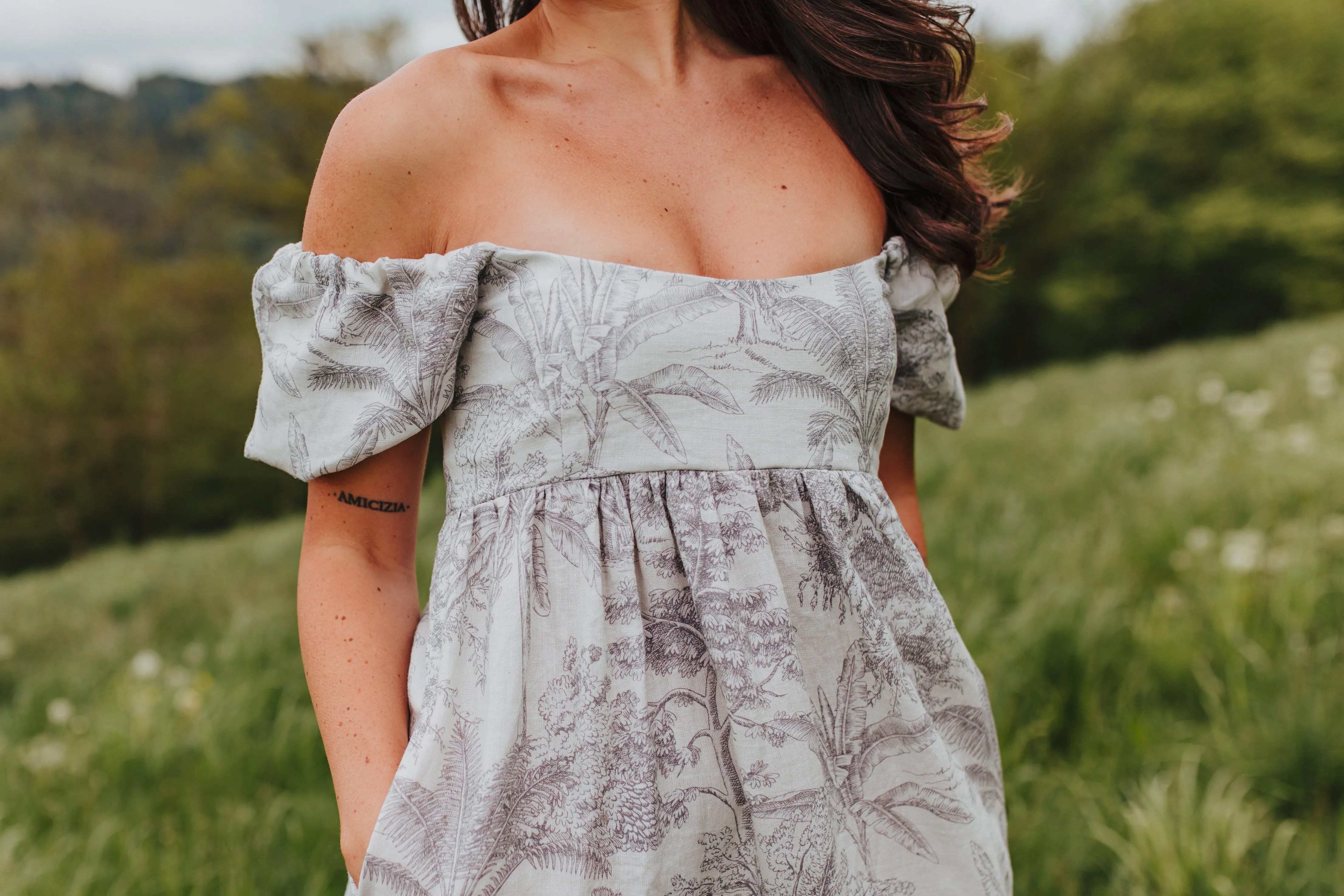 PDF Pattern - Daphne Maxi Dress | Sewing Patterns by Masin