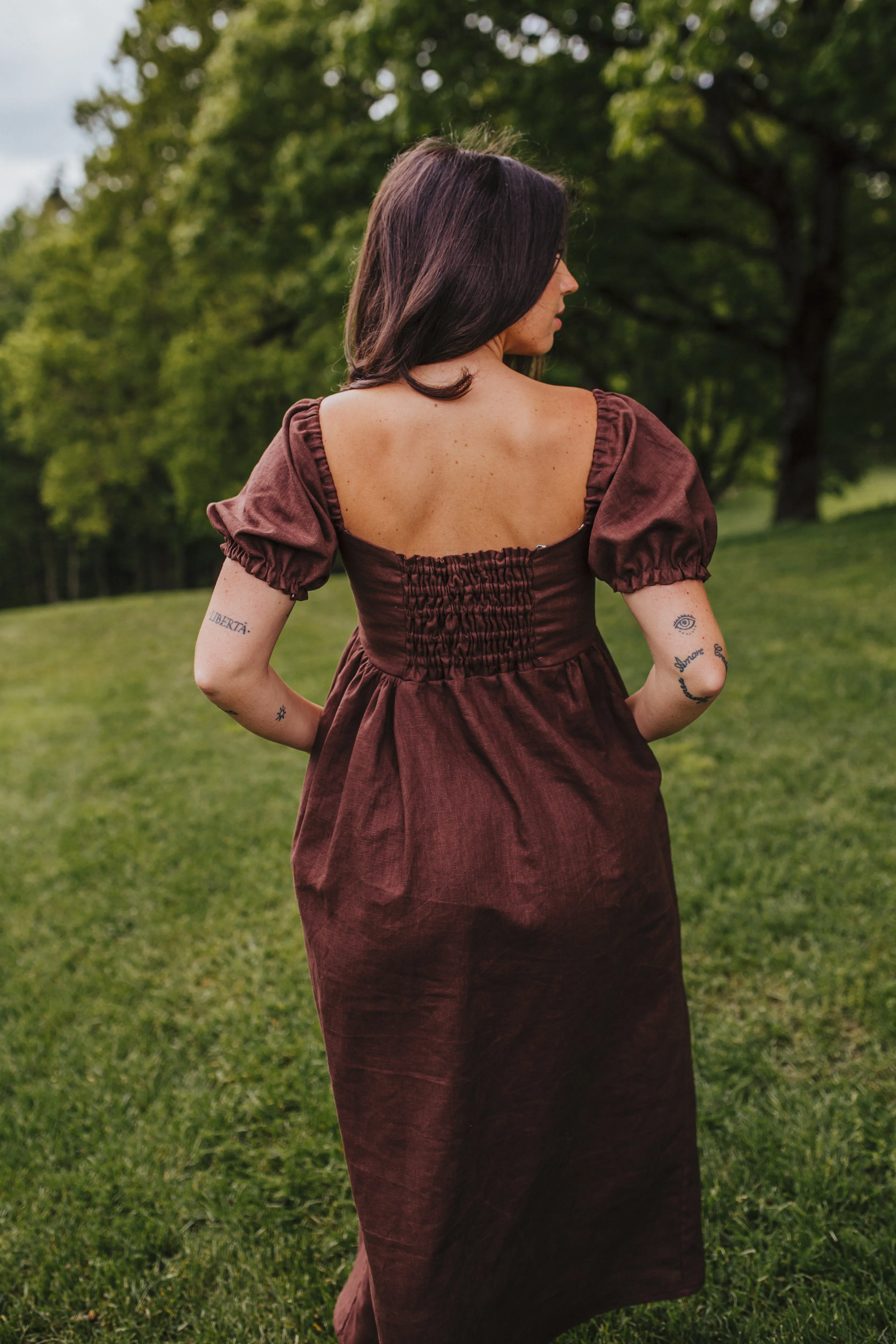 PDF Pattern - Daphne Maxi Dress | Sewing Patterns by Masin