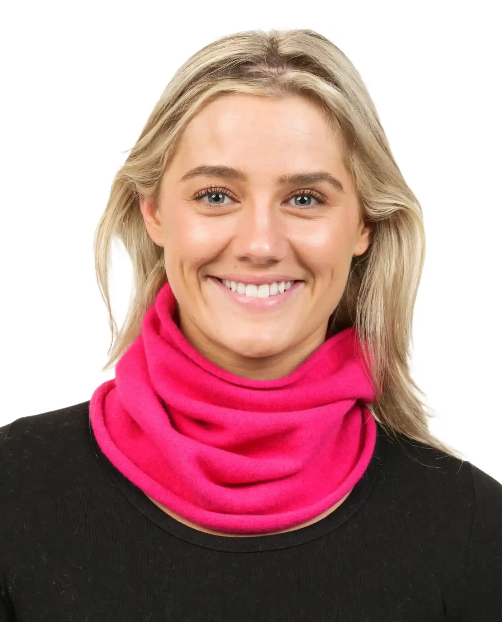 Peony Pink Neckwarmer Scarf - NX843