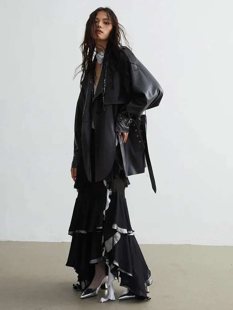 Piscada Vegan Leather Motorcycle Jacket