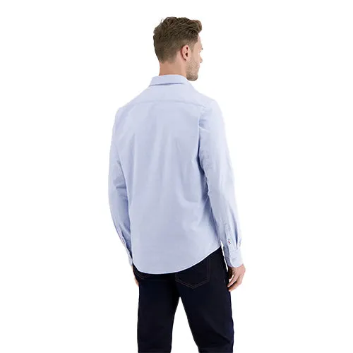 Plain oxford shirt white