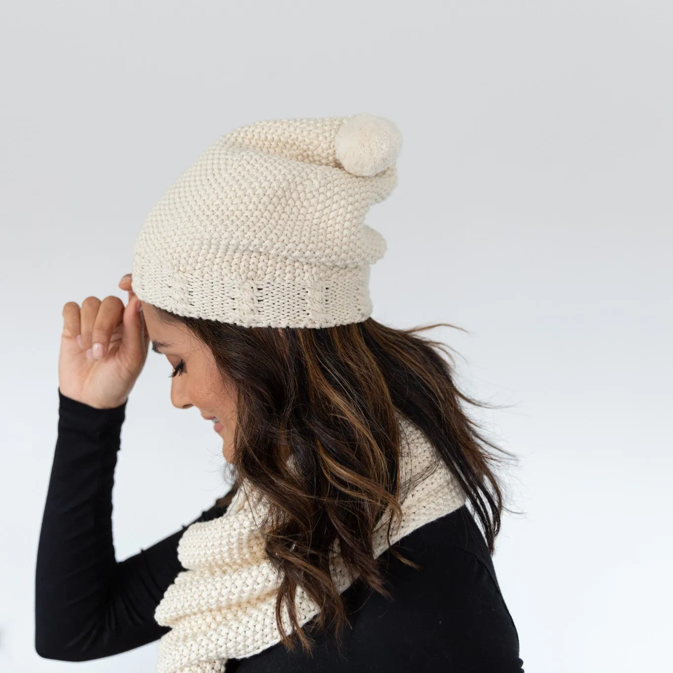 Pom Pom Hat