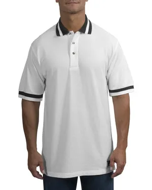 Port Authority - Pique Knit Sport Shirt with Stripe Trim. K423