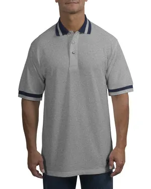 Port Authority - Pique Knit Sport Shirt with Stripe Trim. K423