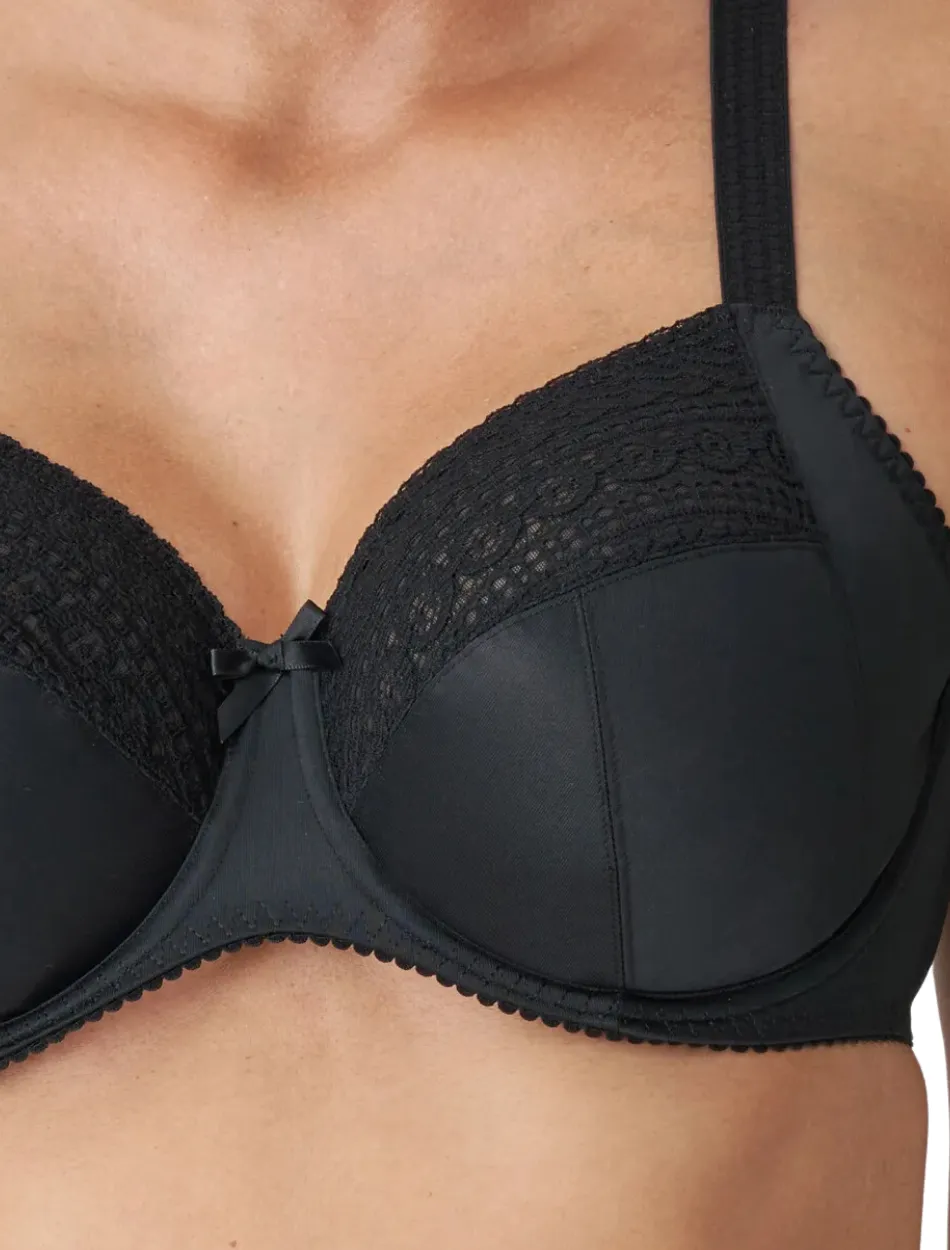 PrimaDonna Montara Full Cup Wire Bra, Black | Black PrimaDonna Montara | Black Primadonna Full Cup Bra