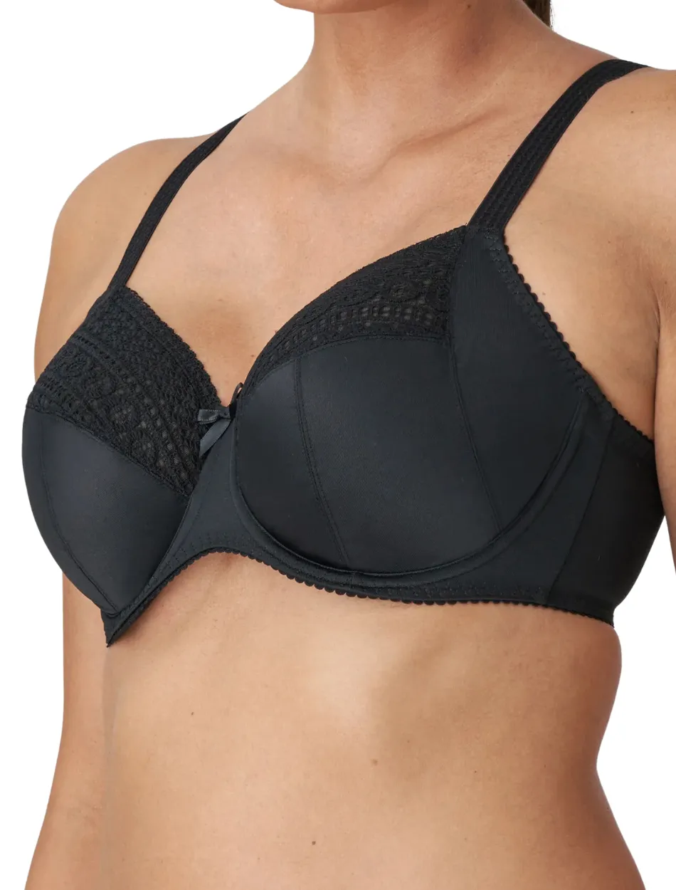 PrimaDonna Montara Full Cup Wire Bra, Black | Black PrimaDonna Montara | Black Primadonna Full Cup Bra