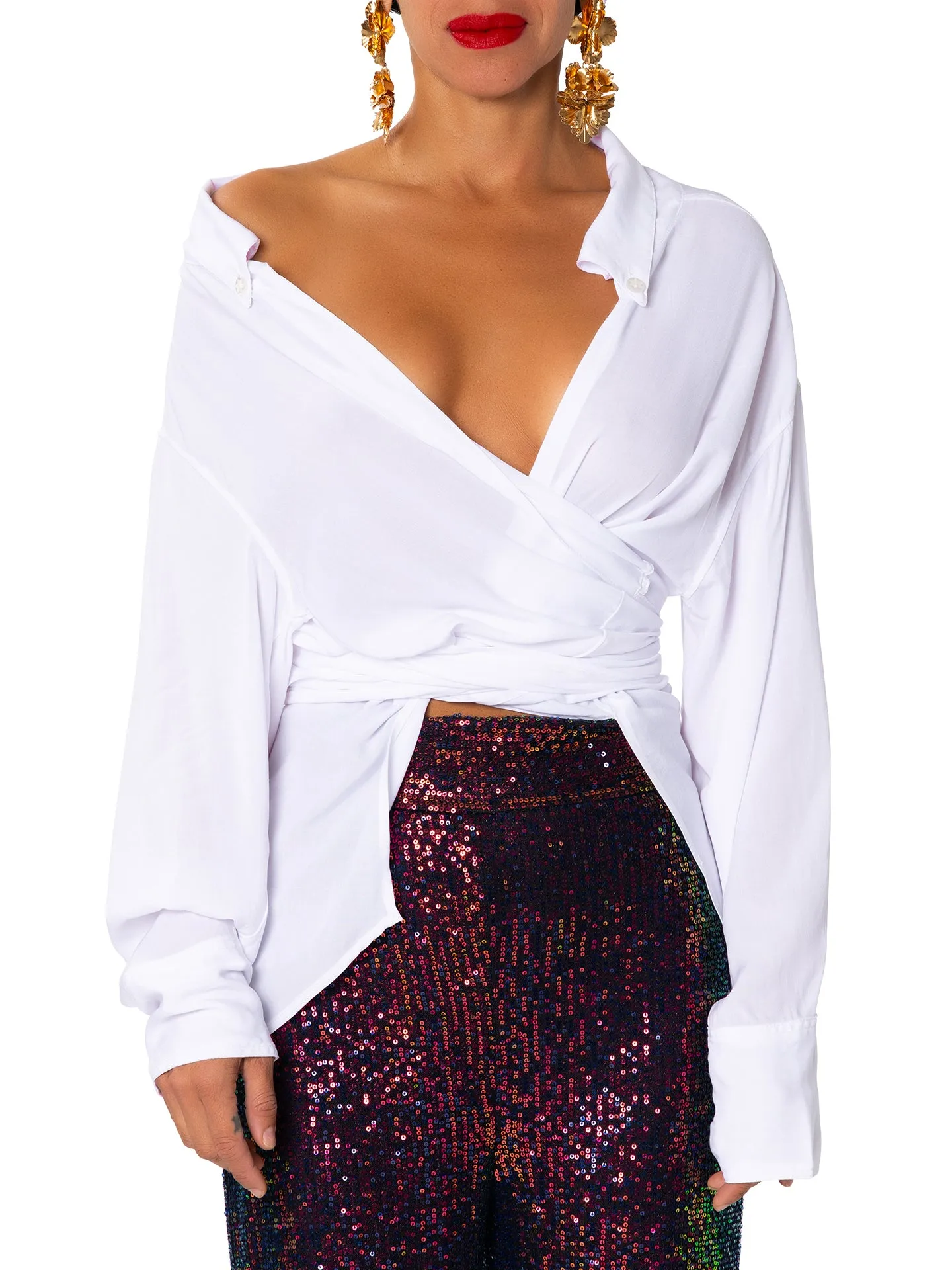 "Cupid" Wrap Shirt