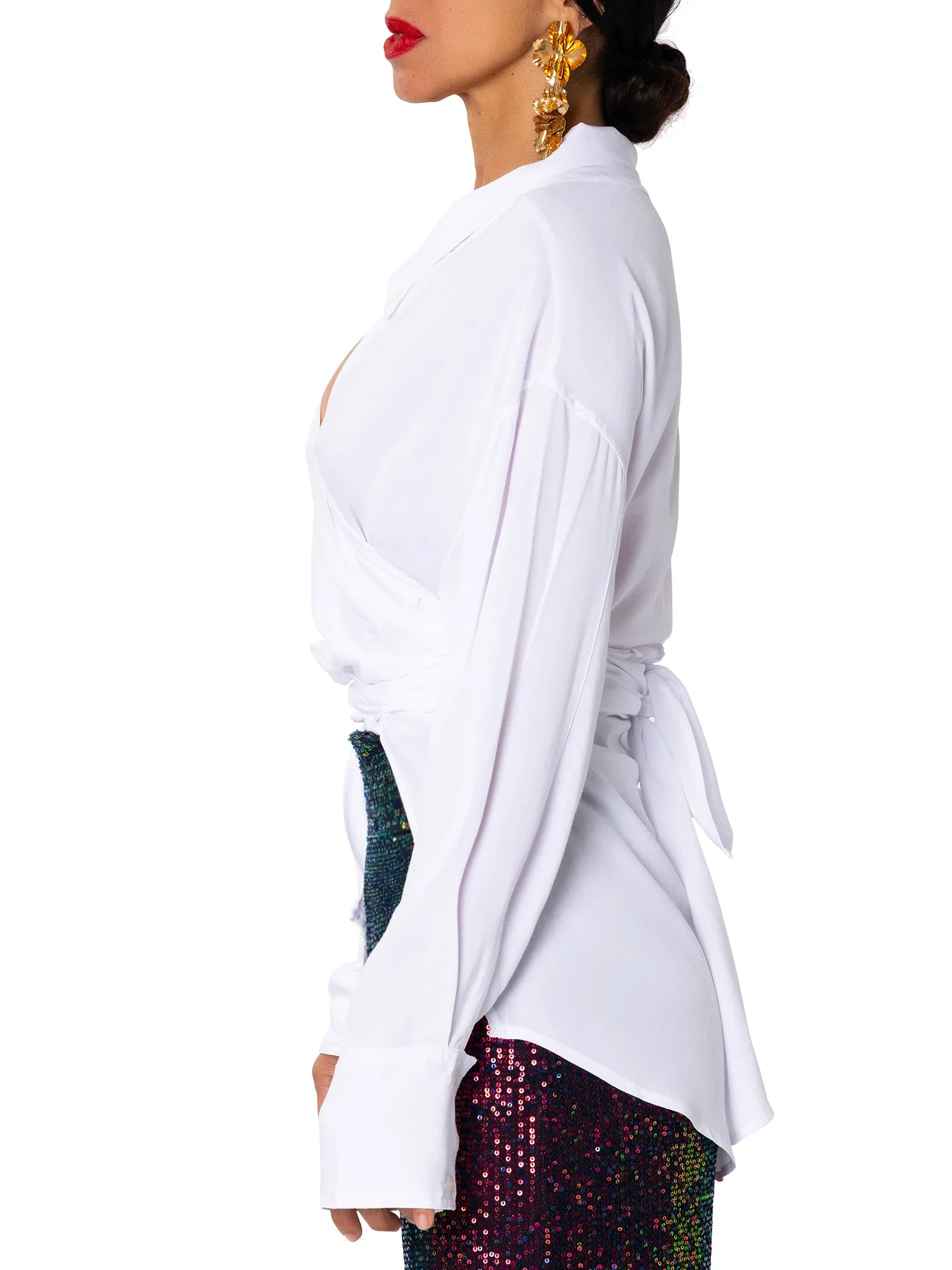 "Cupid" Wrap Shirt