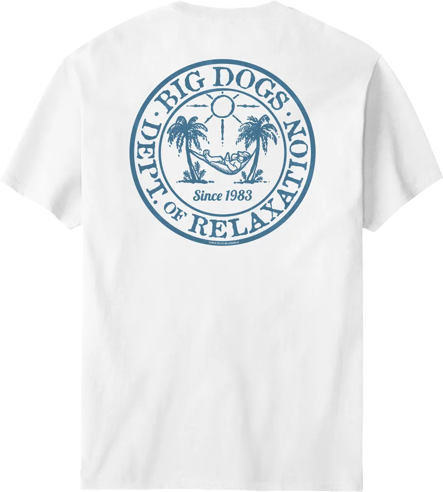 Relaxation Badge Denim T-shirt