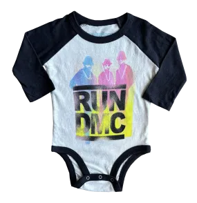 Run DMC  Recycled Raglan Onesie