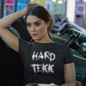 Scratched Hardtekk T-Shirt (schwarz)