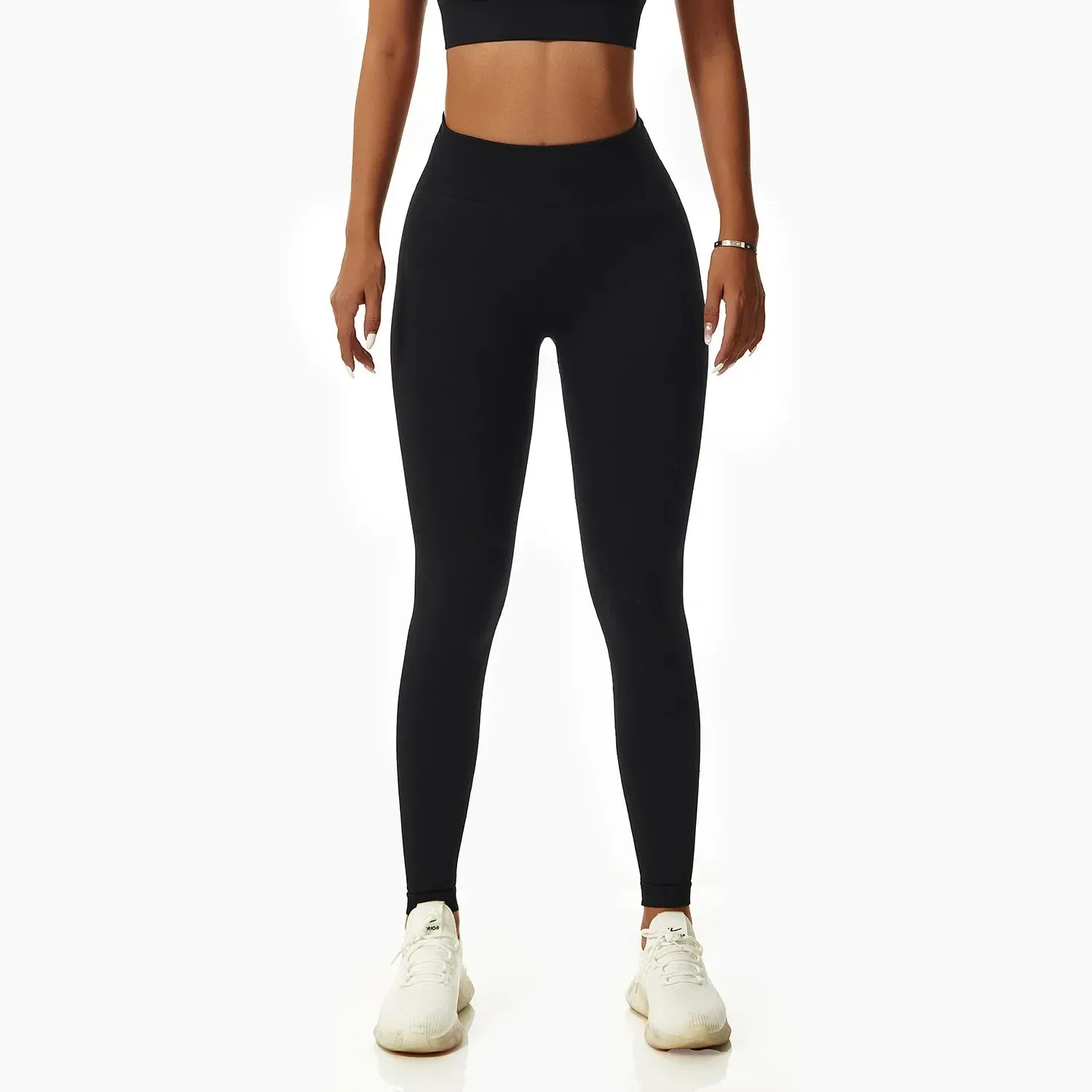 Seamless Gym High Waist Training Women Fitness Running Tight Hip Lift Pants Sports Leggings