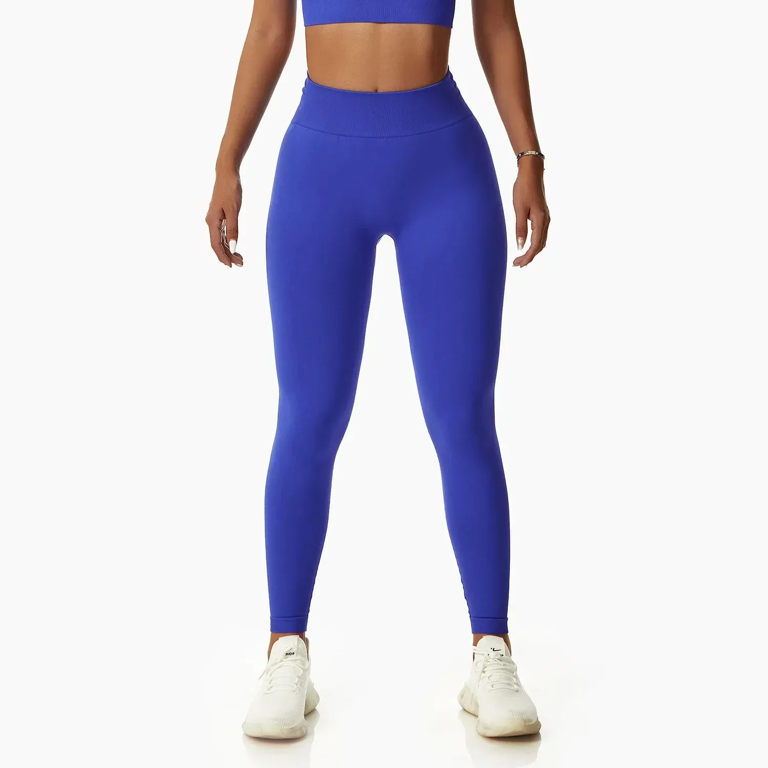 Seamless Gym High Waist Training Women Fitness Running Tight Hip Lift Pants Sports Leggings