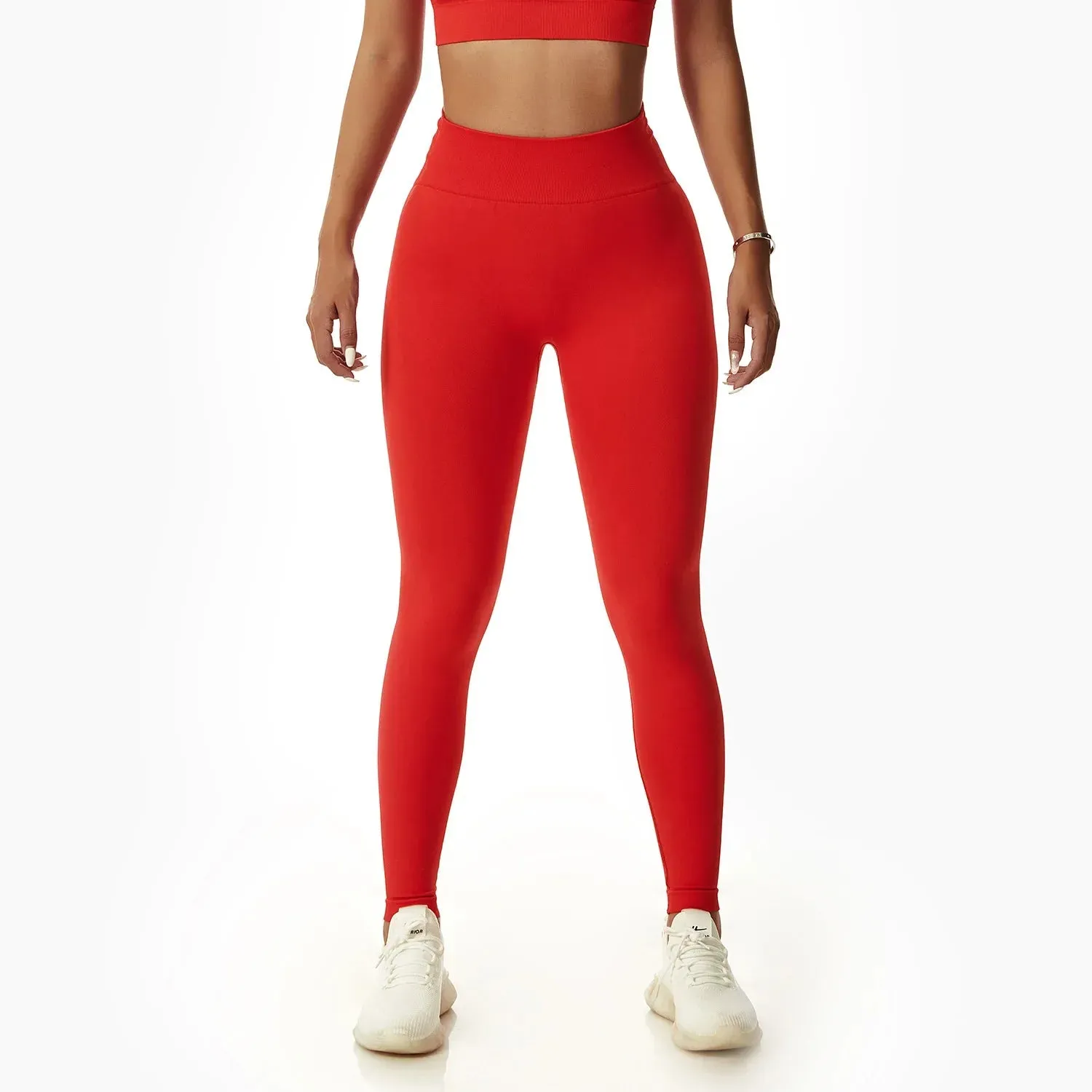 Seamless Gym High Waist Training Women Fitness Running Tight Hip Lift Pants Sports Leggings
