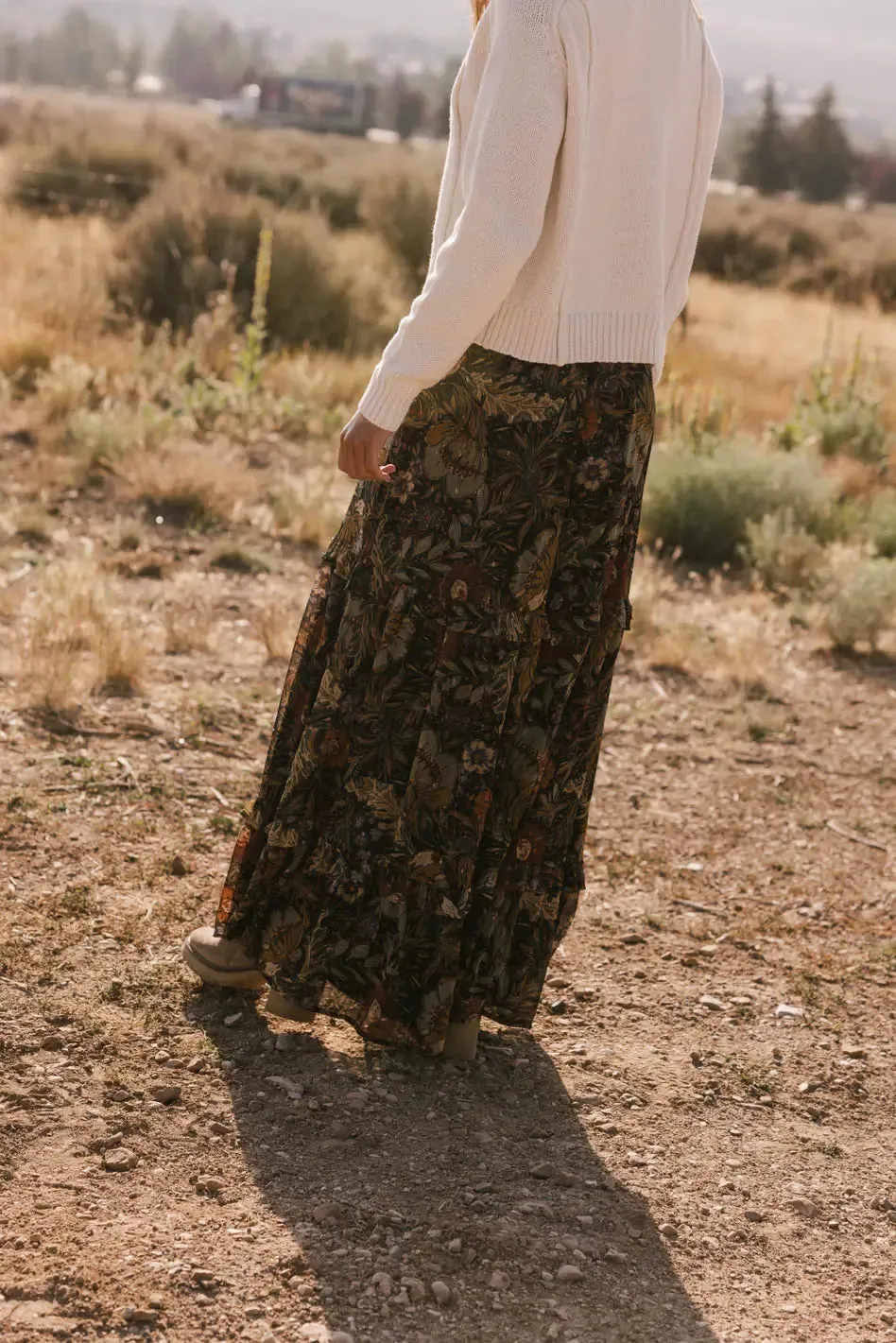 Selah Floral Maxi Skirt