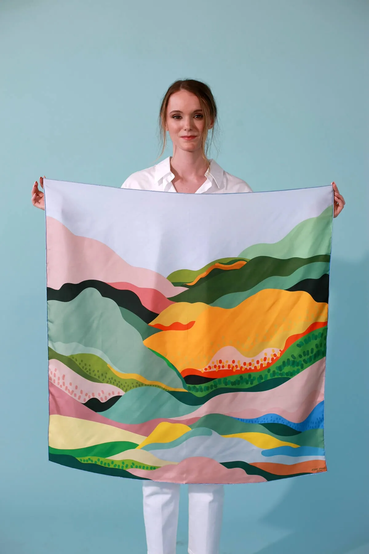 Silk Scarf of Spring