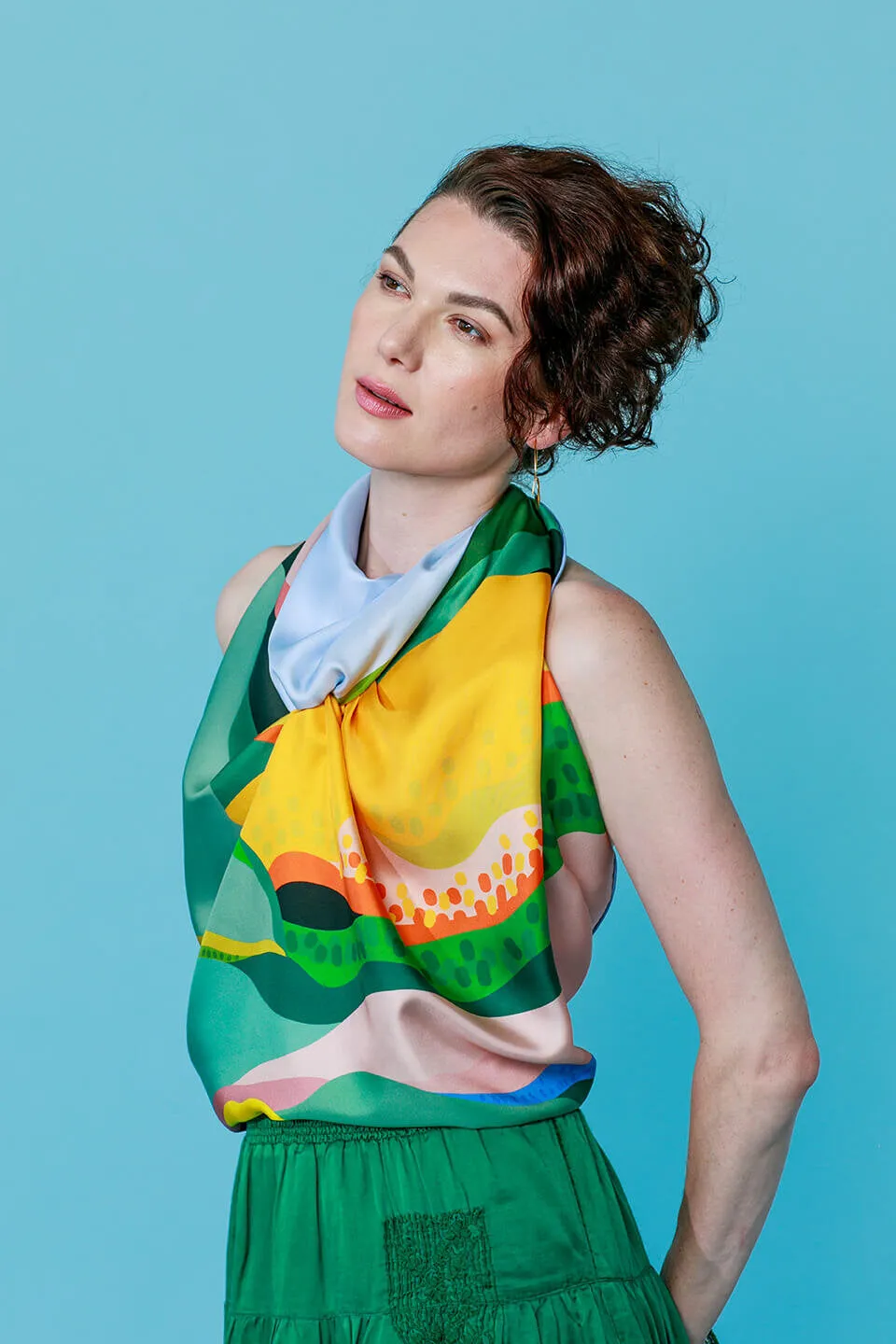 Silk Scarf of Spring