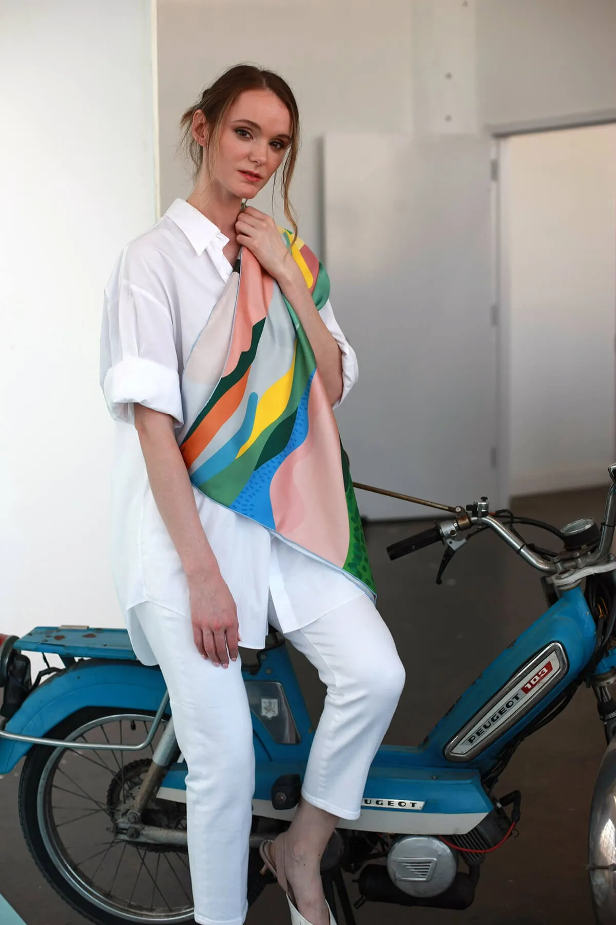 Silk Scarf of Spring