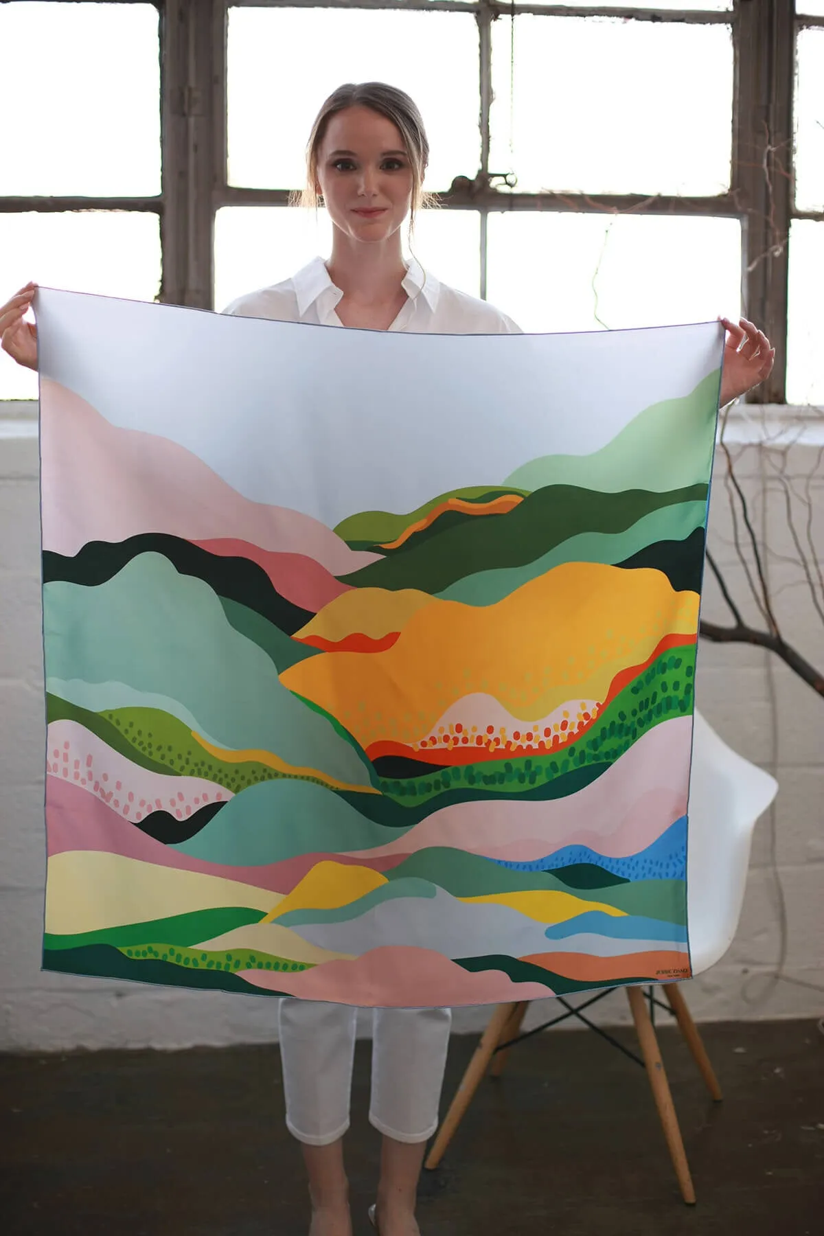 Silk Scarf of Spring