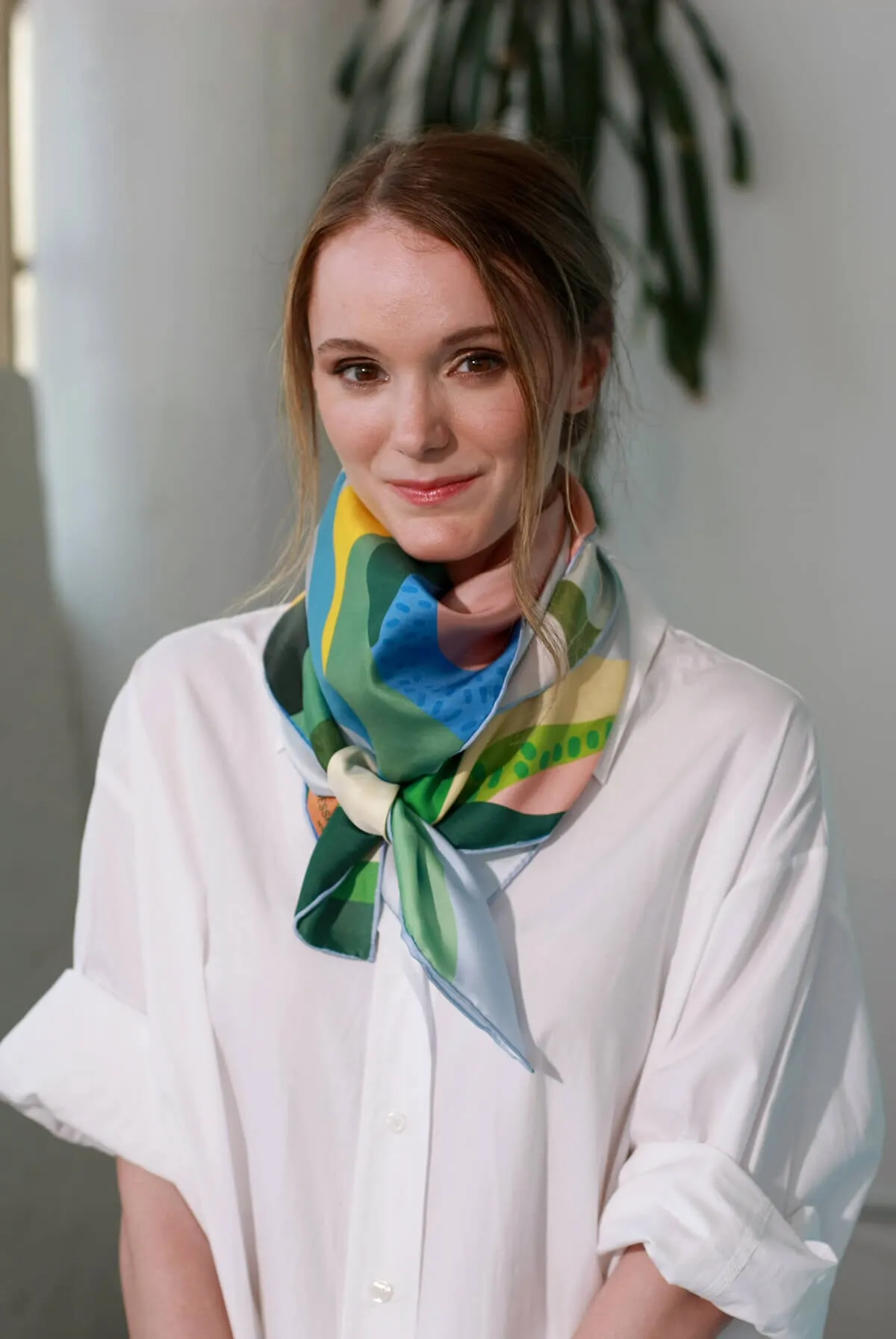 Silk Scarf of Spring