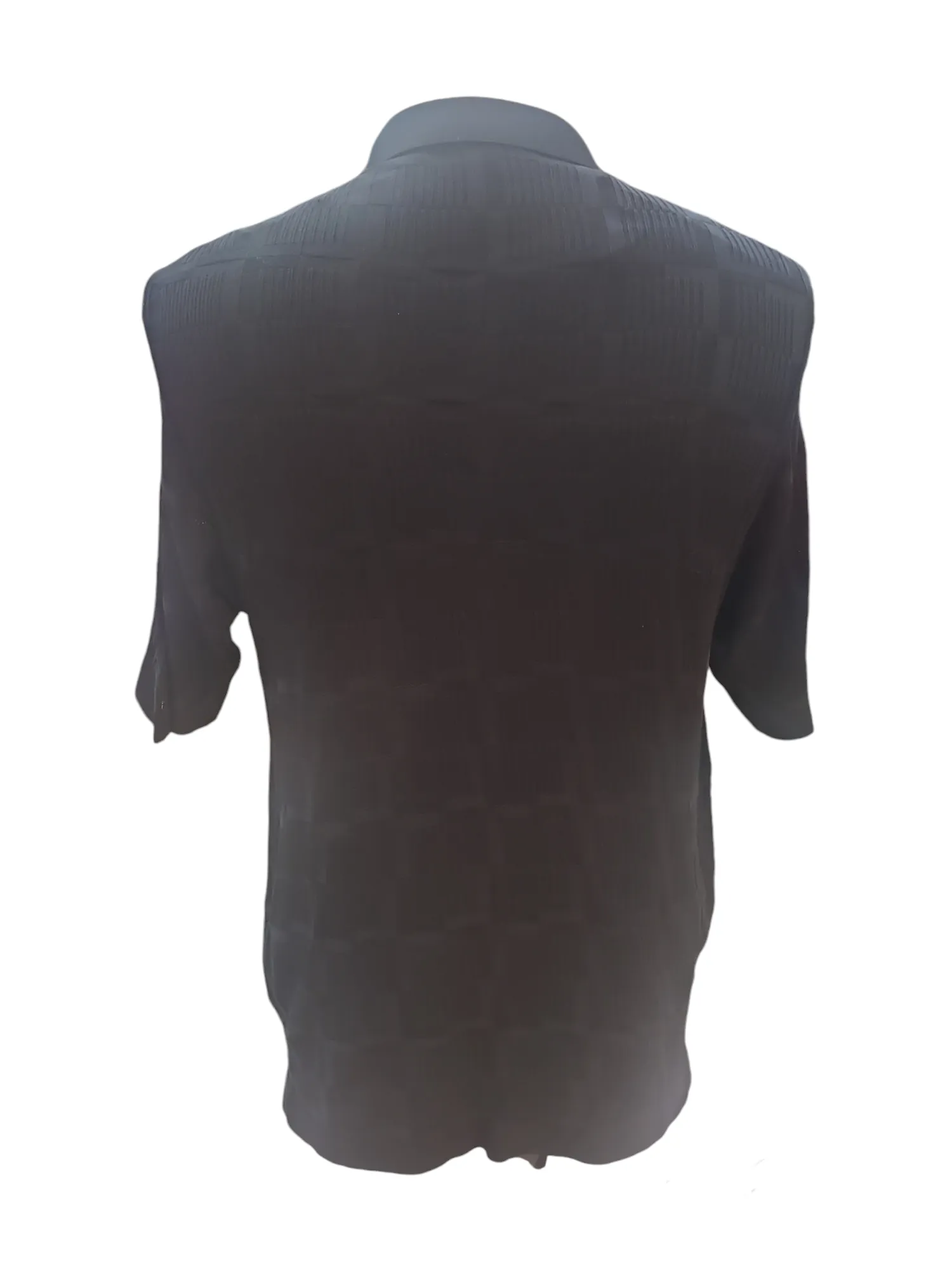 Silversilk button Down Knit Polo