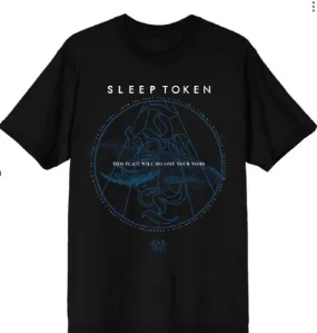 Sleep Token Tomb Premium Oversized Men's T-Shirt Black