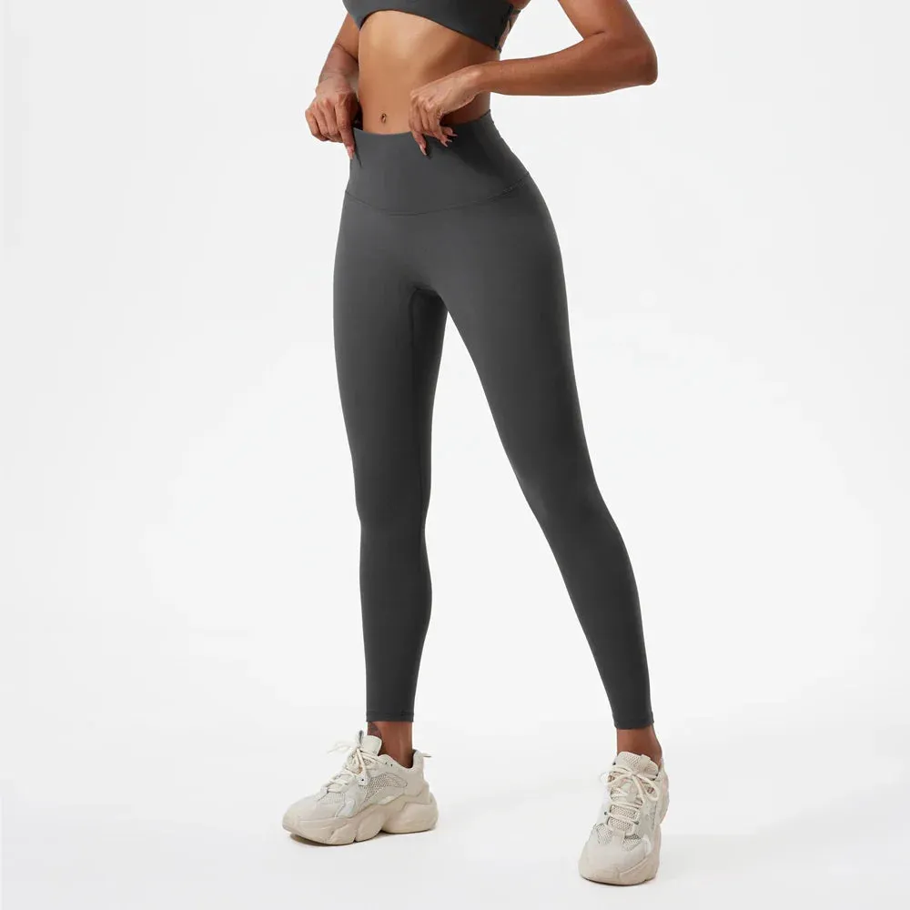 Soft High Waist Tights Push Up Breathable Sports Leggings
