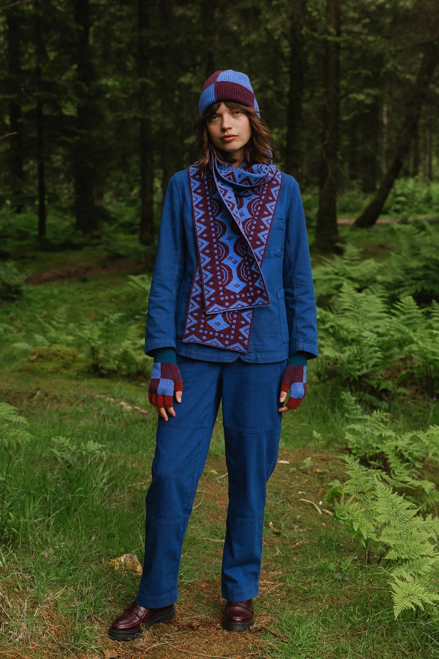 Stanton Scarf - Elderflower