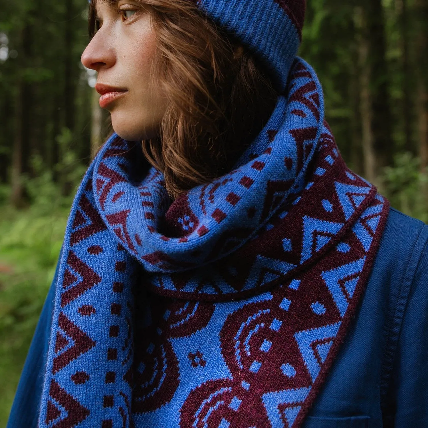 Stanton Scarf - Elderflower