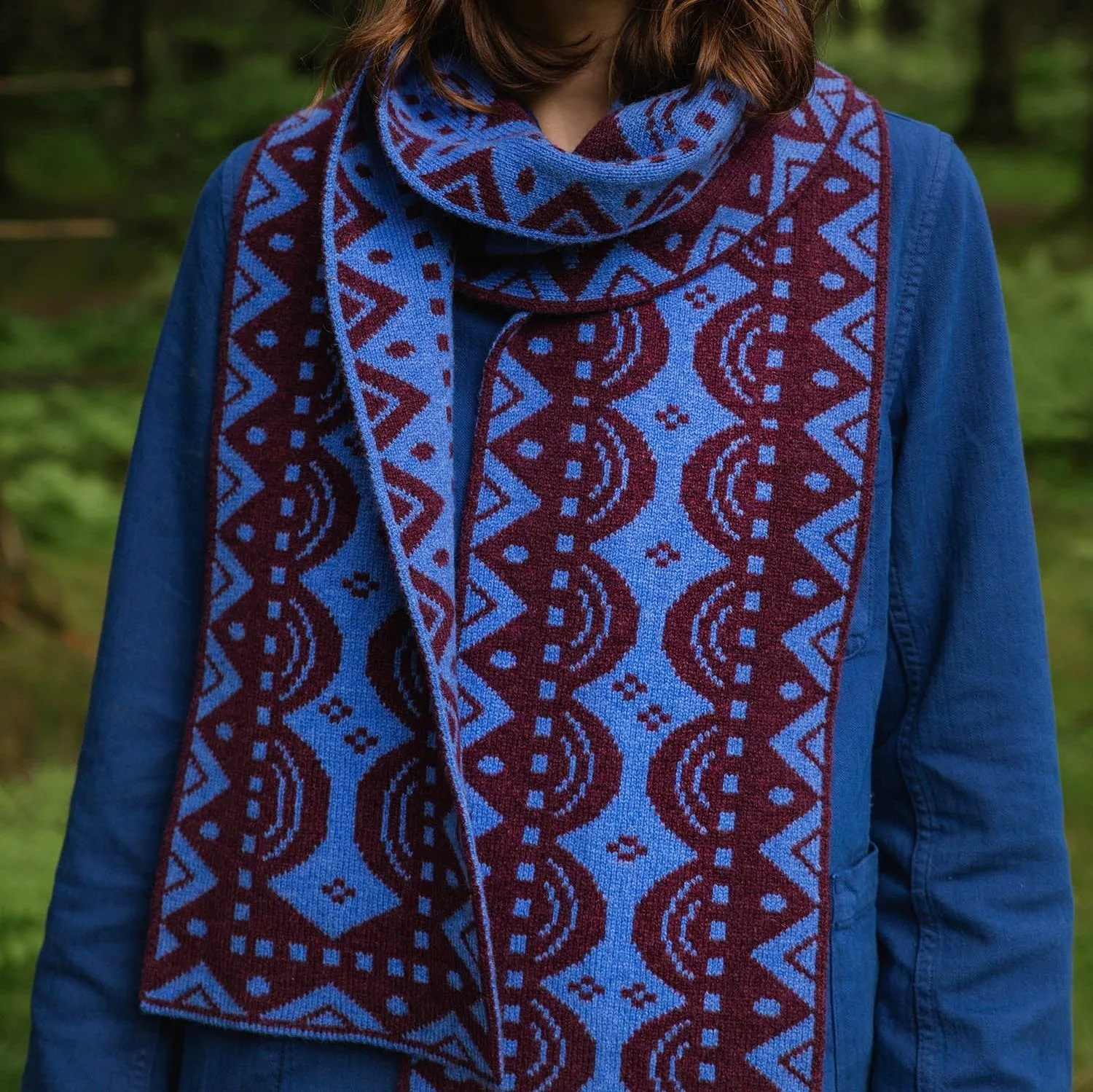 Stanton Scarf - Elderflower