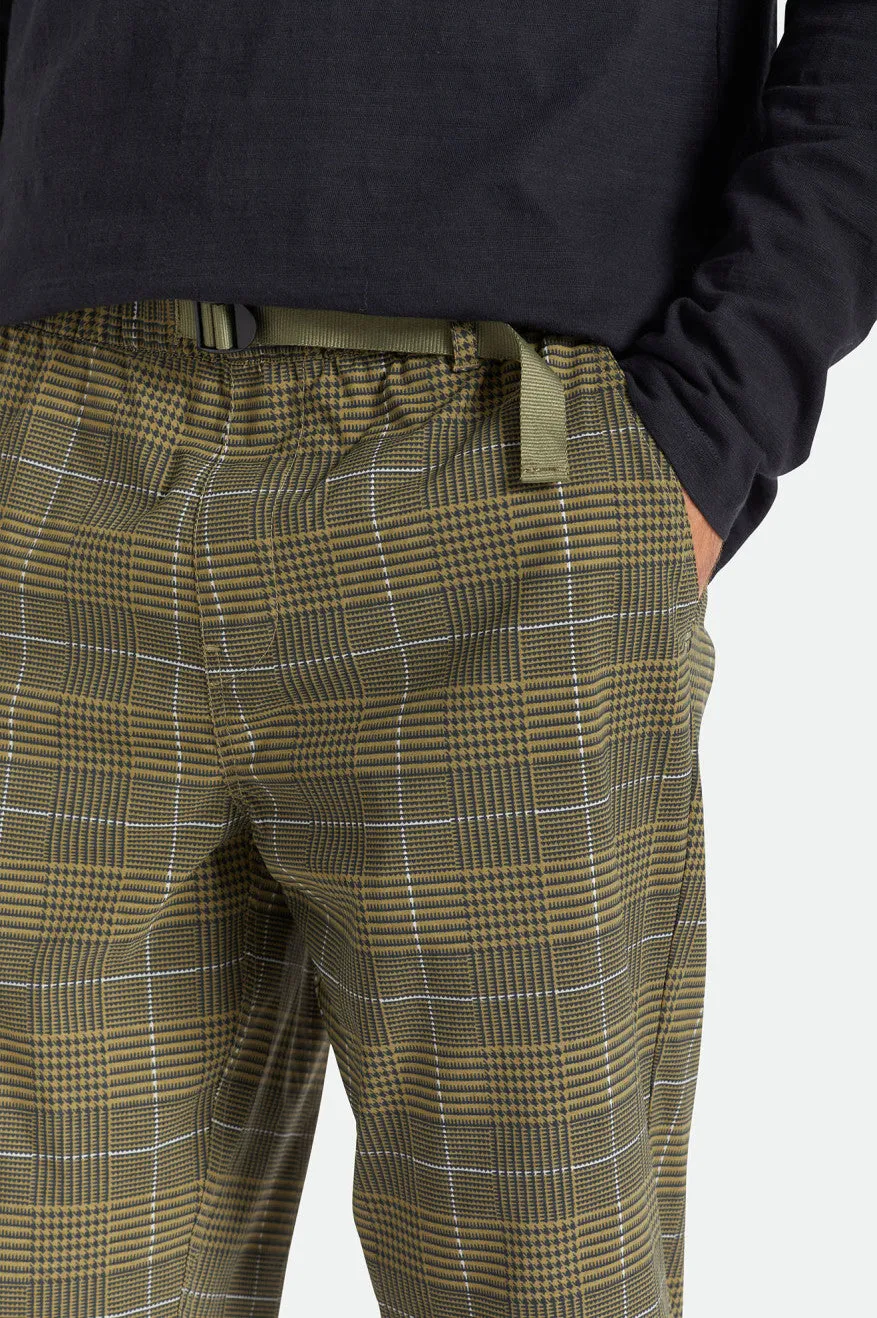 Steady Cinch Taper Utility Pant - Military Olive/Black