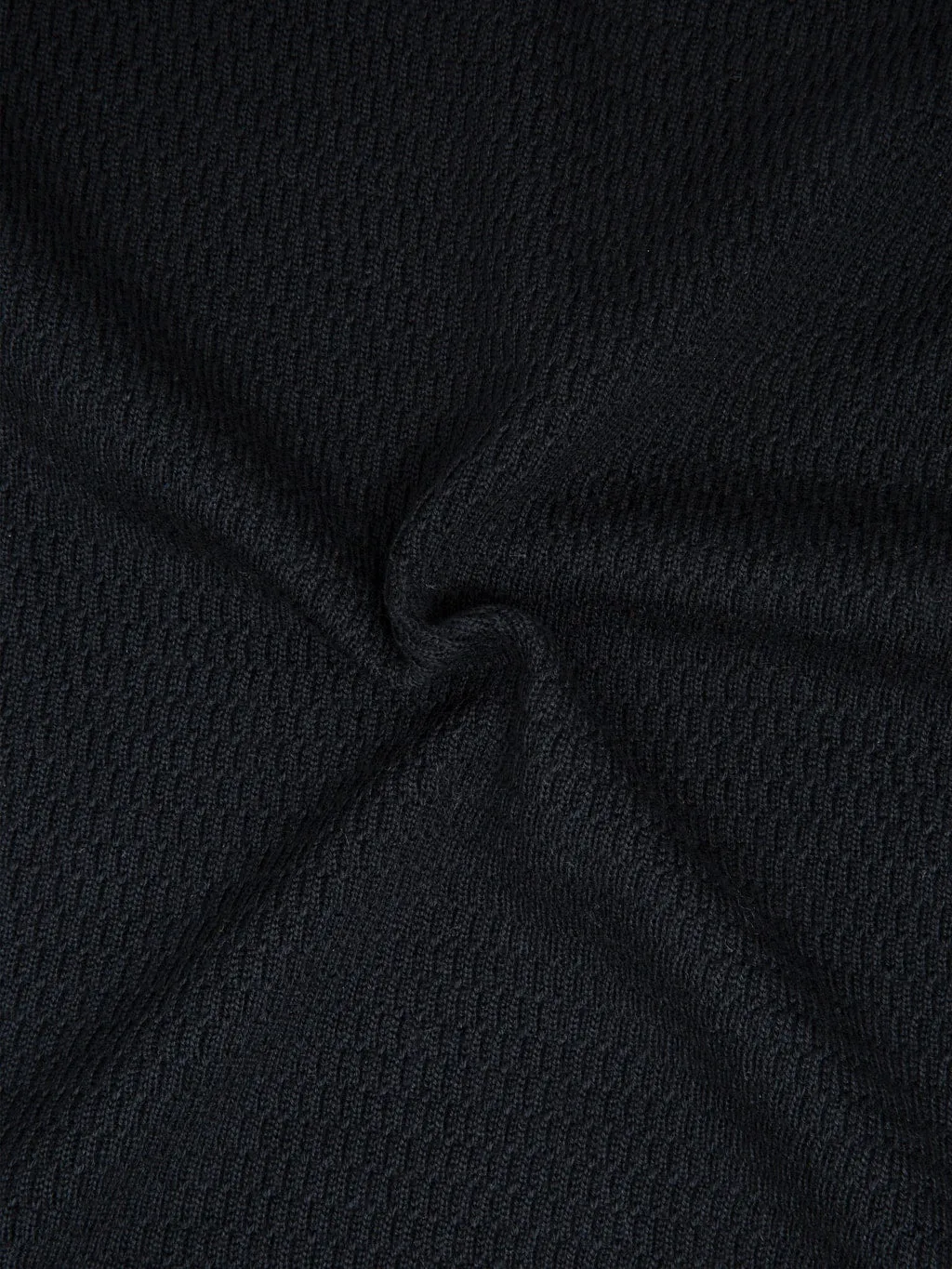 Stevenson Overall Co. Merino Wool Thermal Long Sleeve Shirt Black