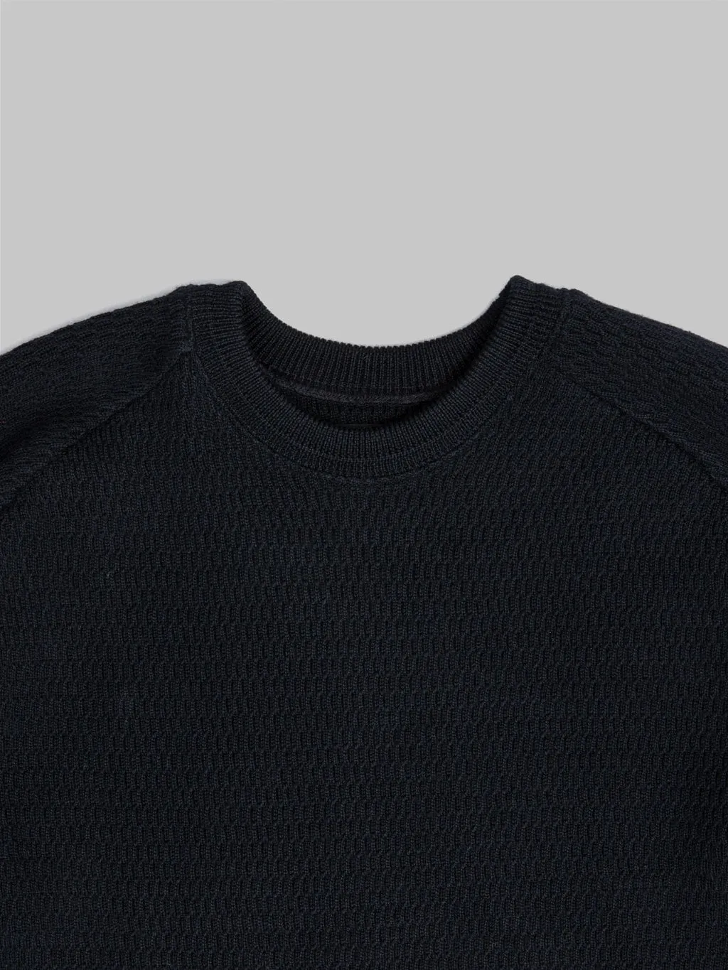Stevenson Overall Co. Merino Wool Thermal Long Sleeve Shirt Black