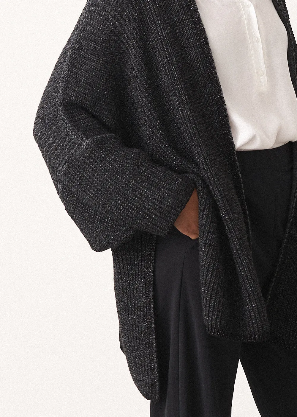 STEVIE LUREX CARDIGAN