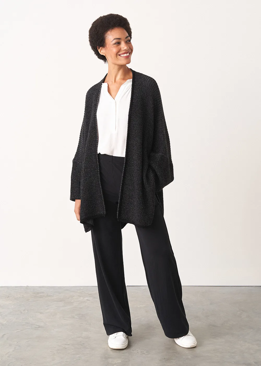 STEVIE LUREX CARDIGAN