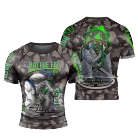 Teenage Mutant Ninja Turtle Men's Short Sleeve Rash Guard